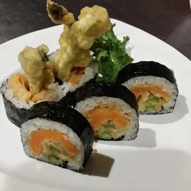 Vegetable Tempura Roll.