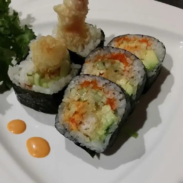 Spicy Shrimp Tempura Roll.