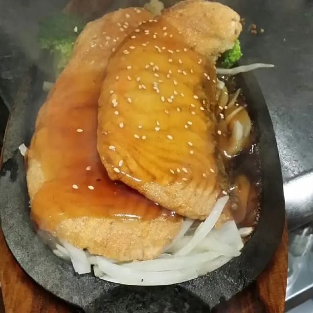 Salmon Teriyaki.