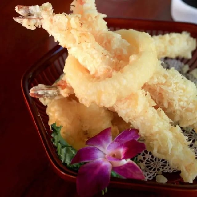 Shrimp Tempura Appetizer.