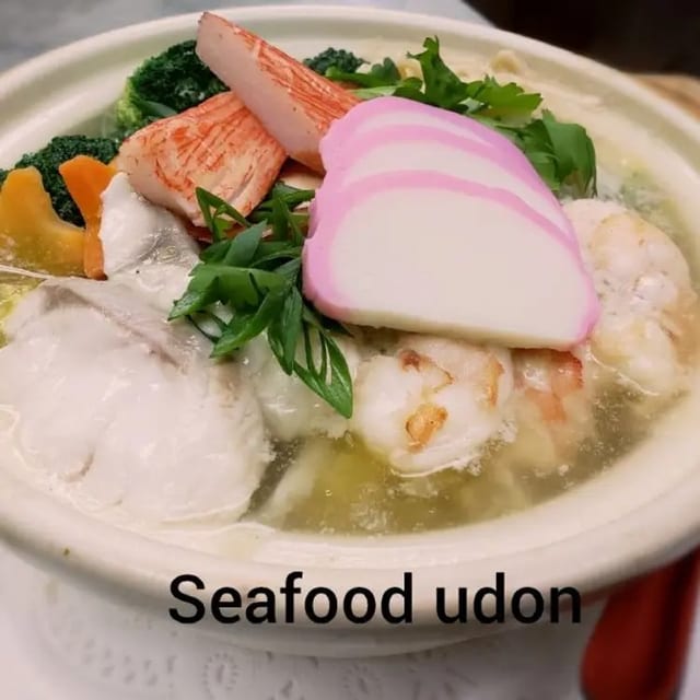 Seafood Udon.