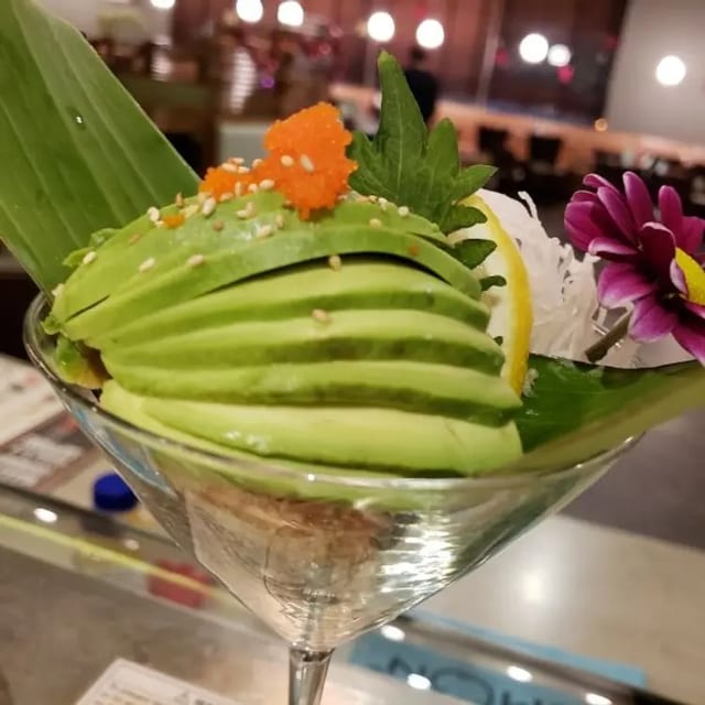 Spicy Tuna Avocado Martini.
