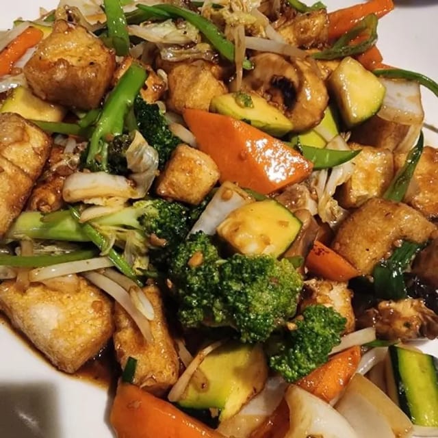 Vegetarian Hibachi.