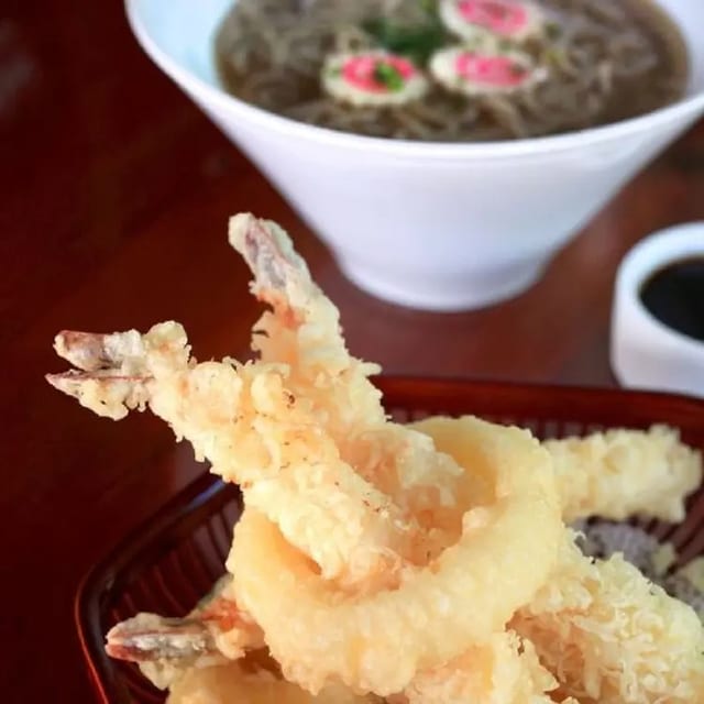 Shrimp Tempura Soba (Lunch).