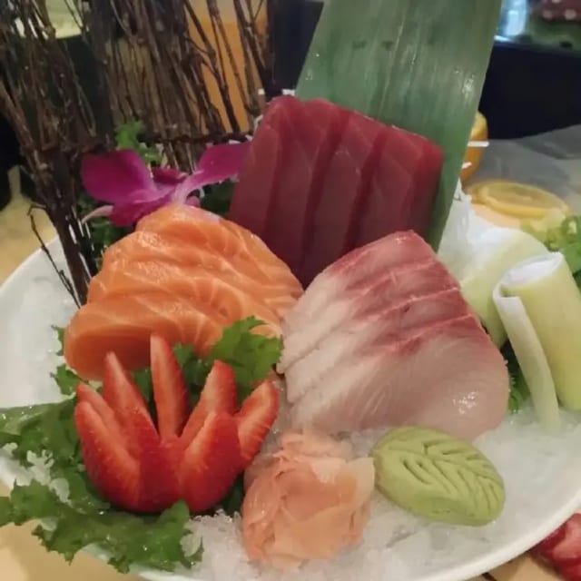 Tri-Colored Sashimi.