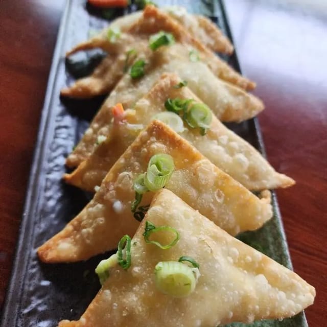 Crab Rangoon Appetizer.