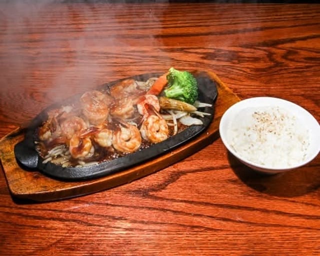 Shrimp Teriyaki.